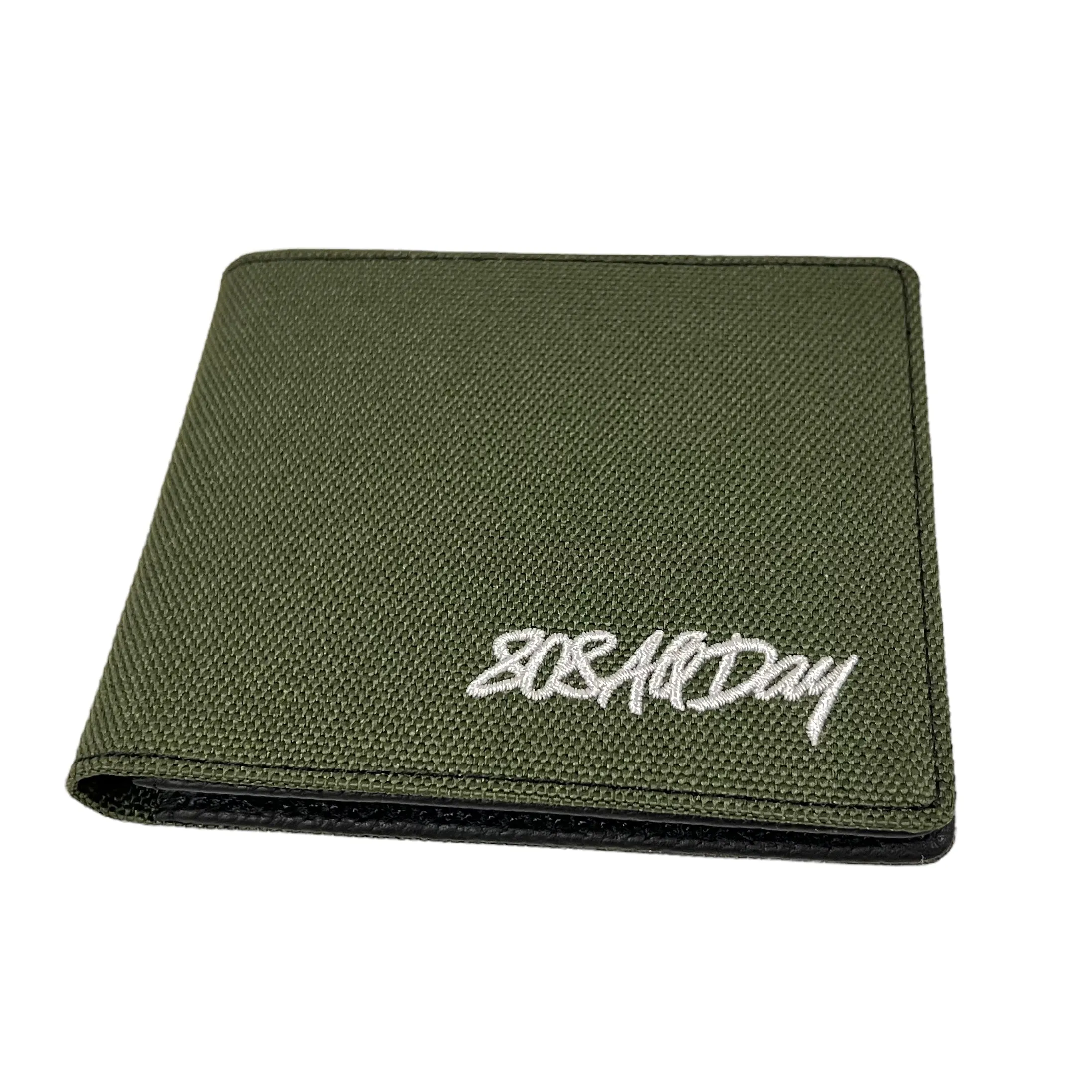 808ALLDAY Olive Canvas / Pebbled Leather Inside