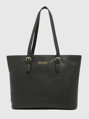 Caprese Holden Saffiano Tote Medium Black