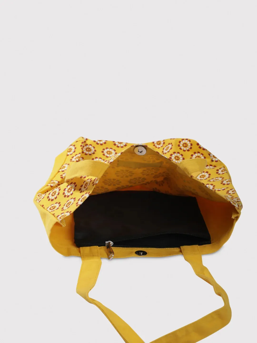 Caprese Vida Tote Medium Yellow