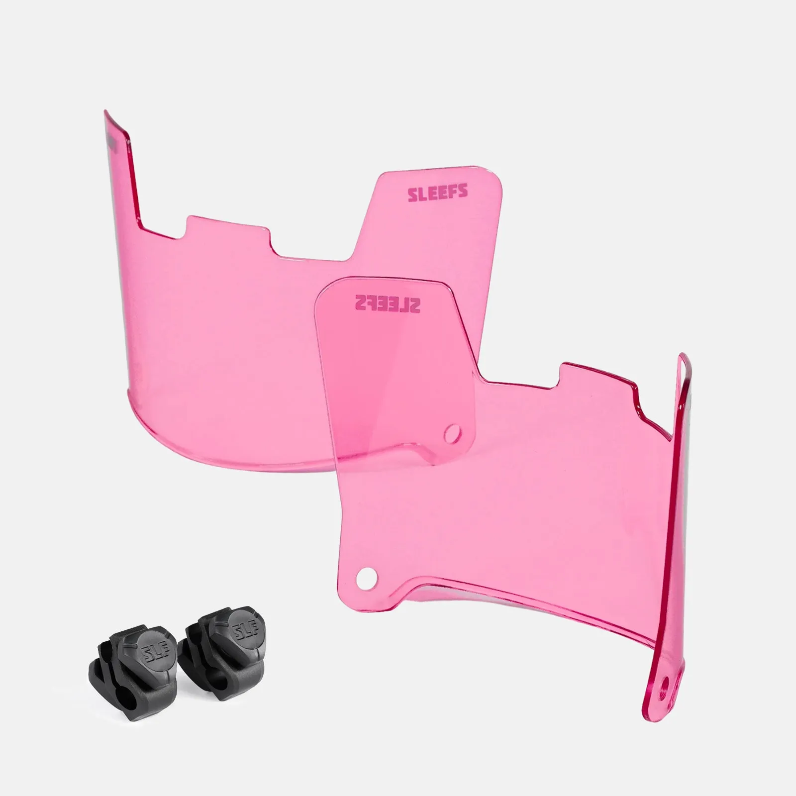 Clear Pink BCA Helmet Eye-Shield Color Tinted Visor