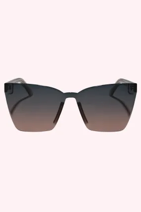 Dime: Glendale Sunglasses - Crystal Cool Grey   Orchid Gradient