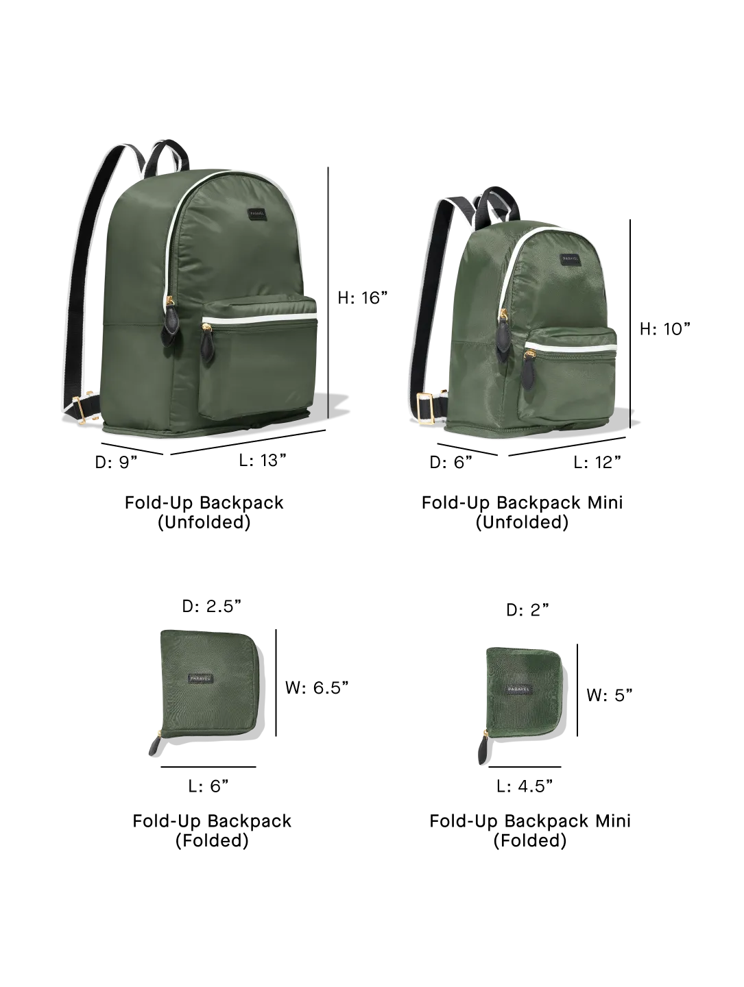 Fold-Up Backpack