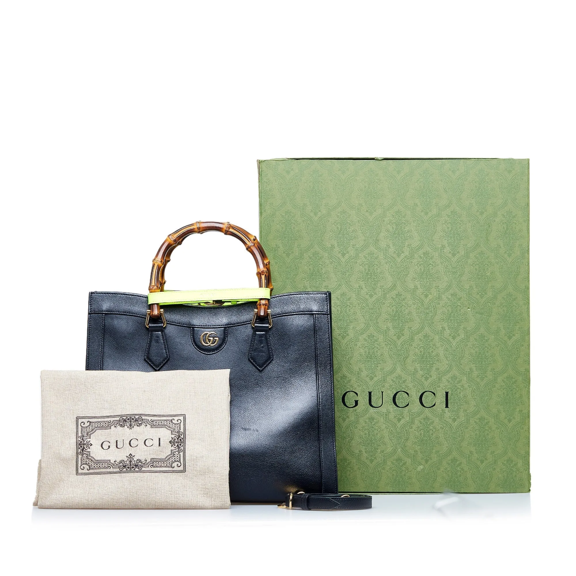 GUCCI Diana Bamboo Satchel