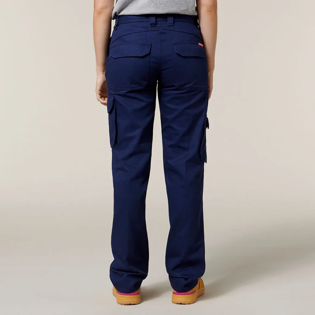 Hard Yakka Women's Generation Y Cotton Drill Cargo Pants (Y08850)