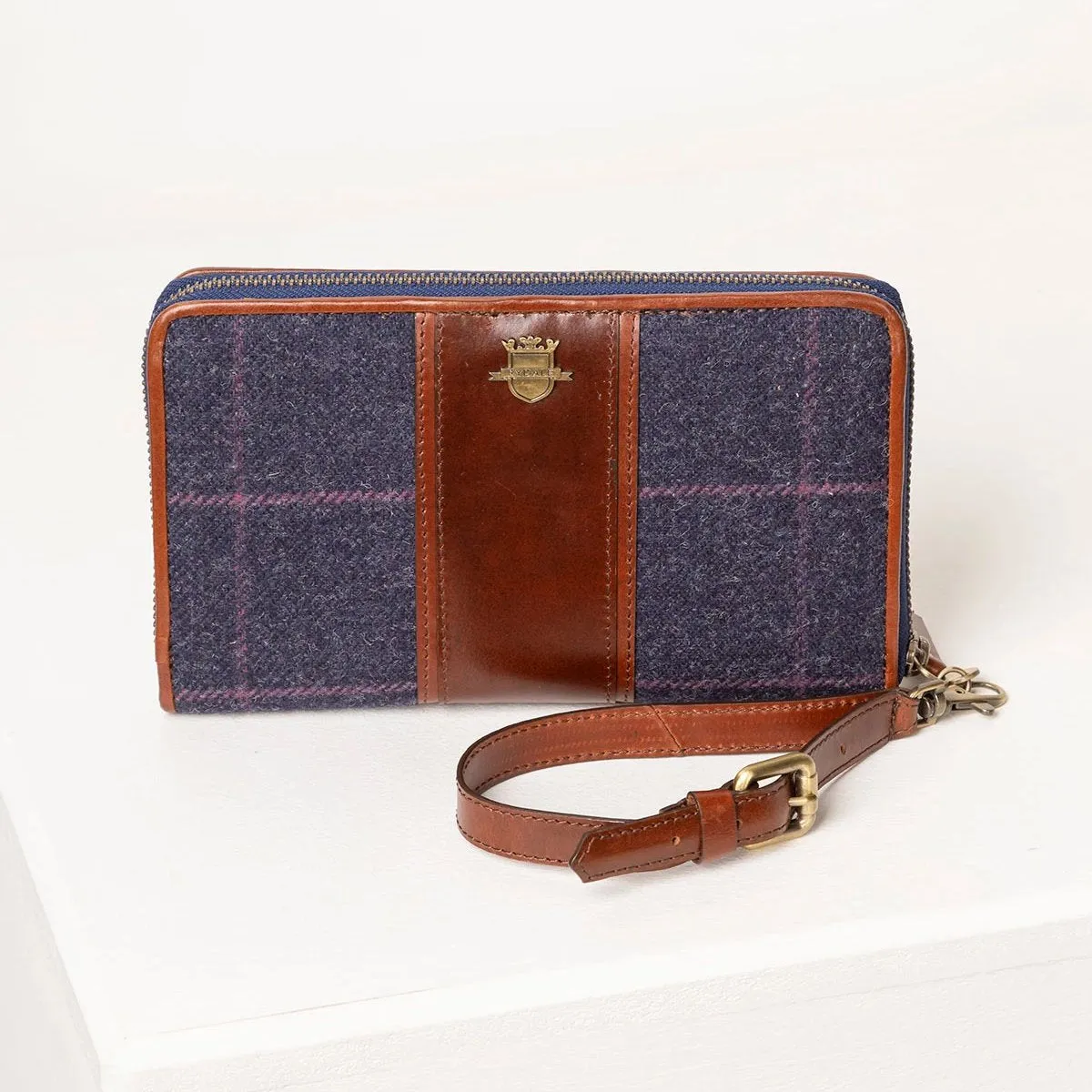 Ladies Tweed Clutch Purse