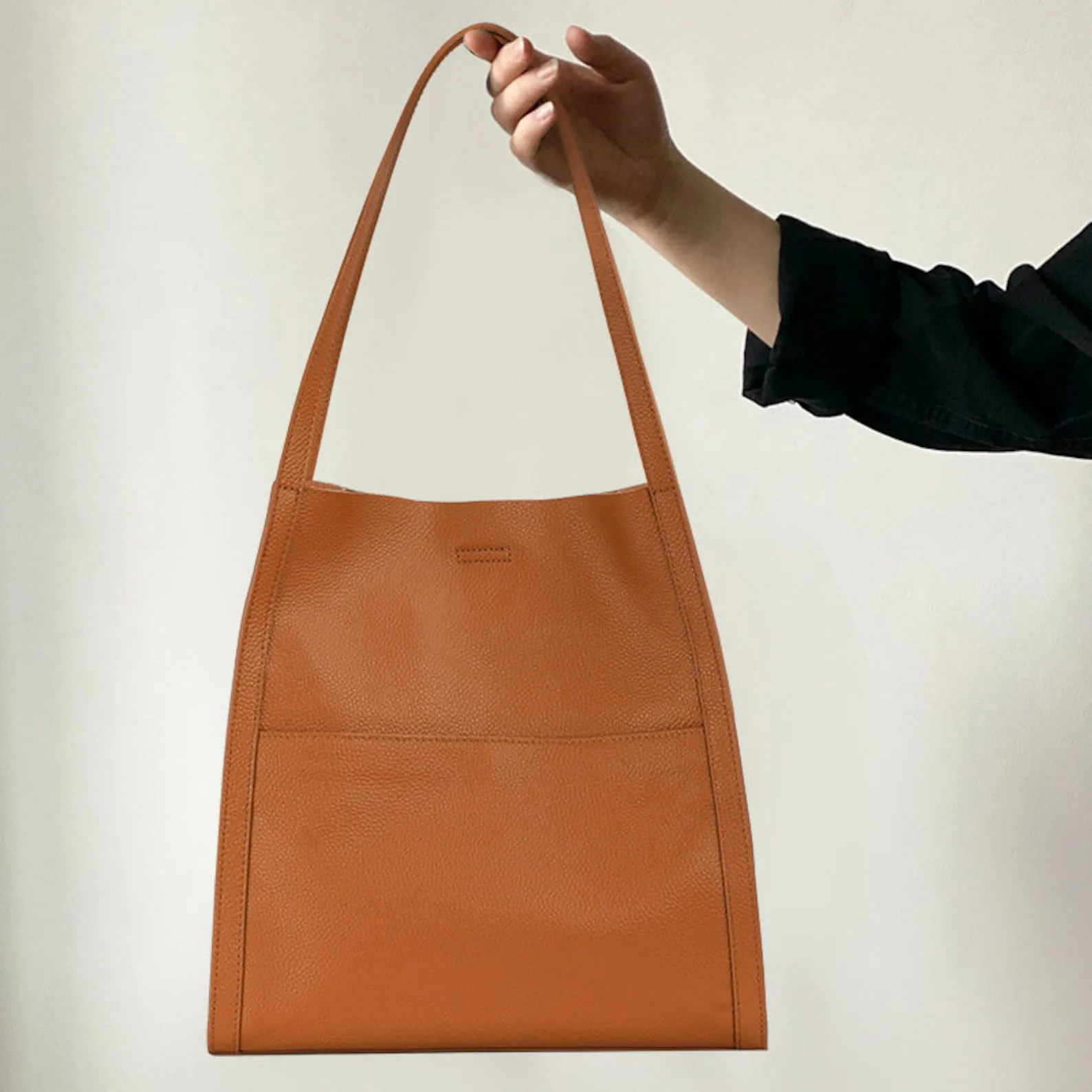 Leather Tote Bag Full Grain Shouler Bag