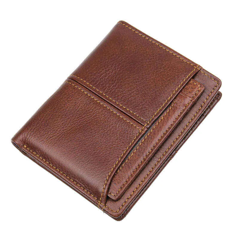 Men's Genuine Leather RFID Wallet NZ