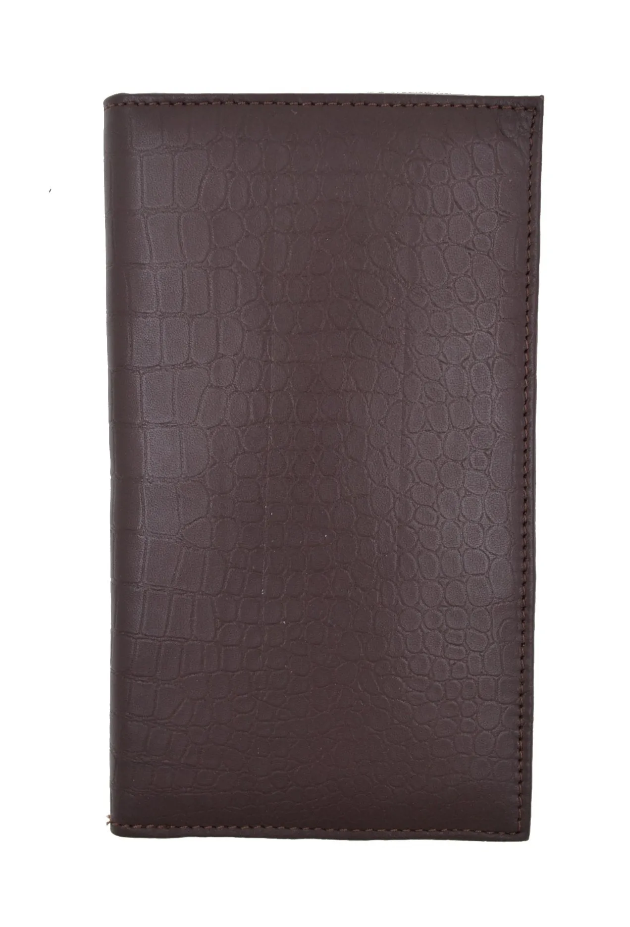 New RFID Blocking Premium Genuine Crocodile Pattern Leather Bifold Credit Card ID Holder RFIDP1529CR