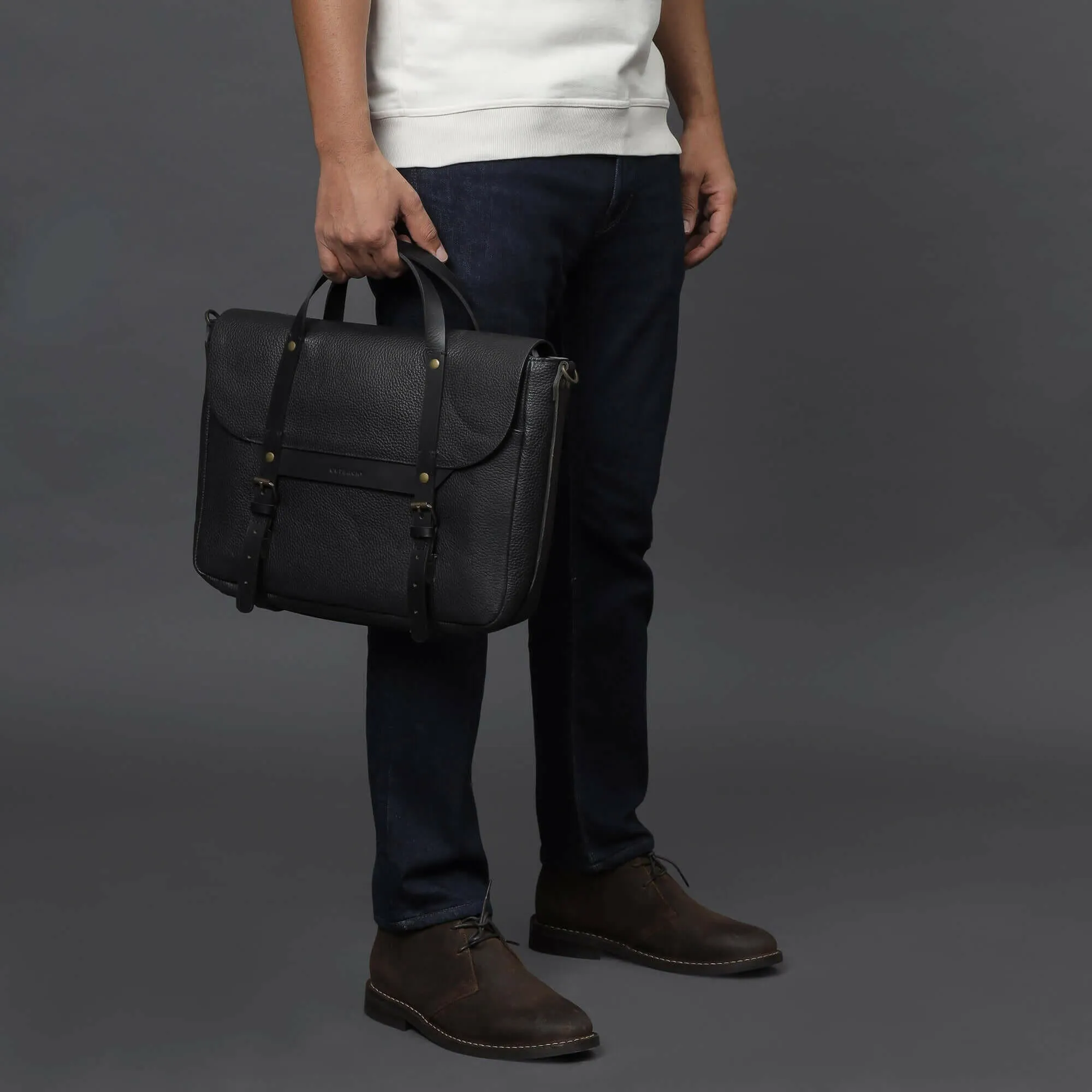 Oslo Leather Briefcase