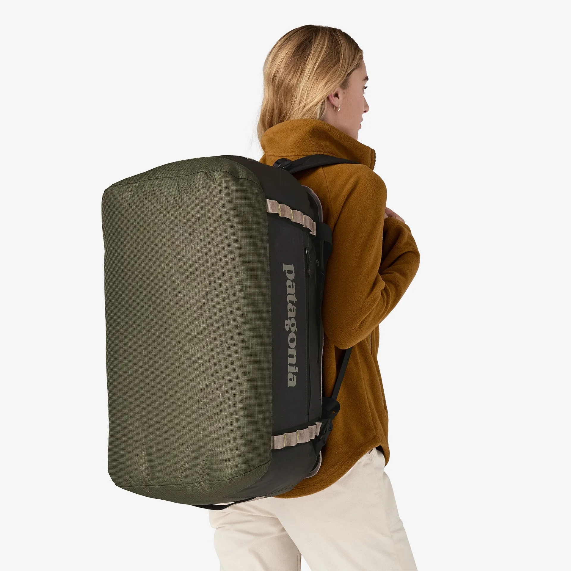 Patagonia Black Hole Duffel 55L Bag-Pine Needle Green