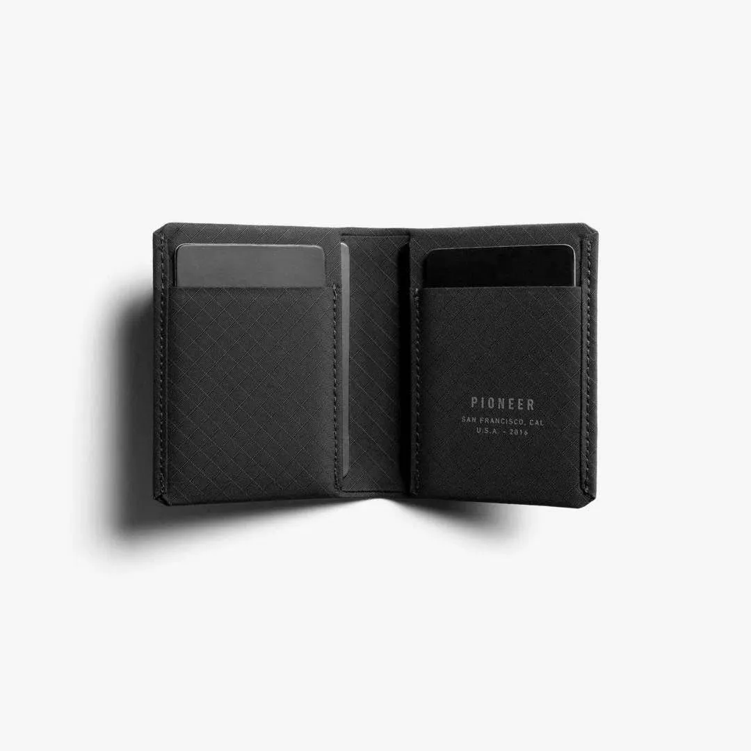 PIONEER Matter Bifold Wallet - Onyx