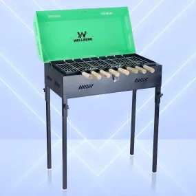 Premium Xl Charcoal Barbeque Grill With Lid