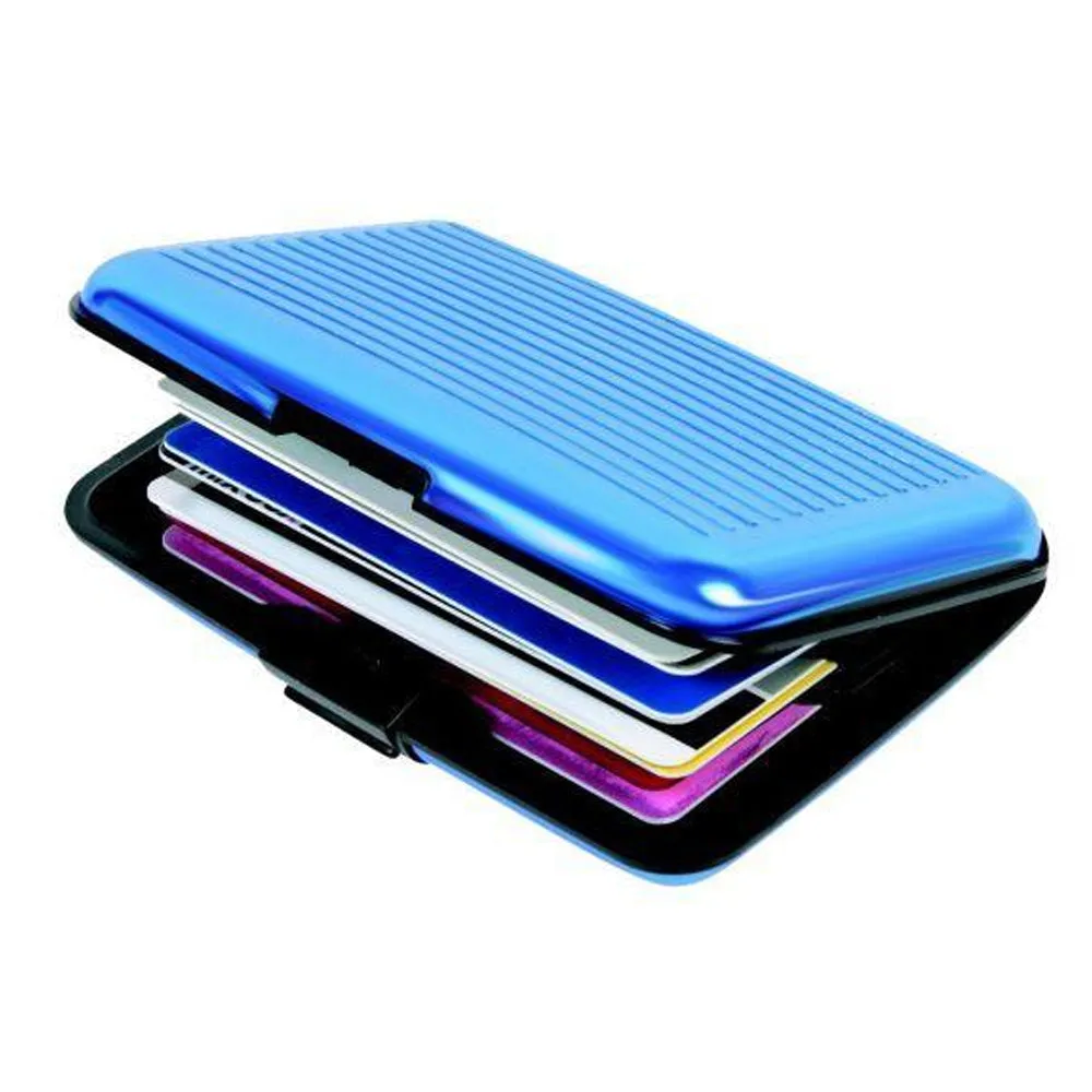 Scan Safe Wallet - Ultimate Protection Against Identity Theft (Blue)