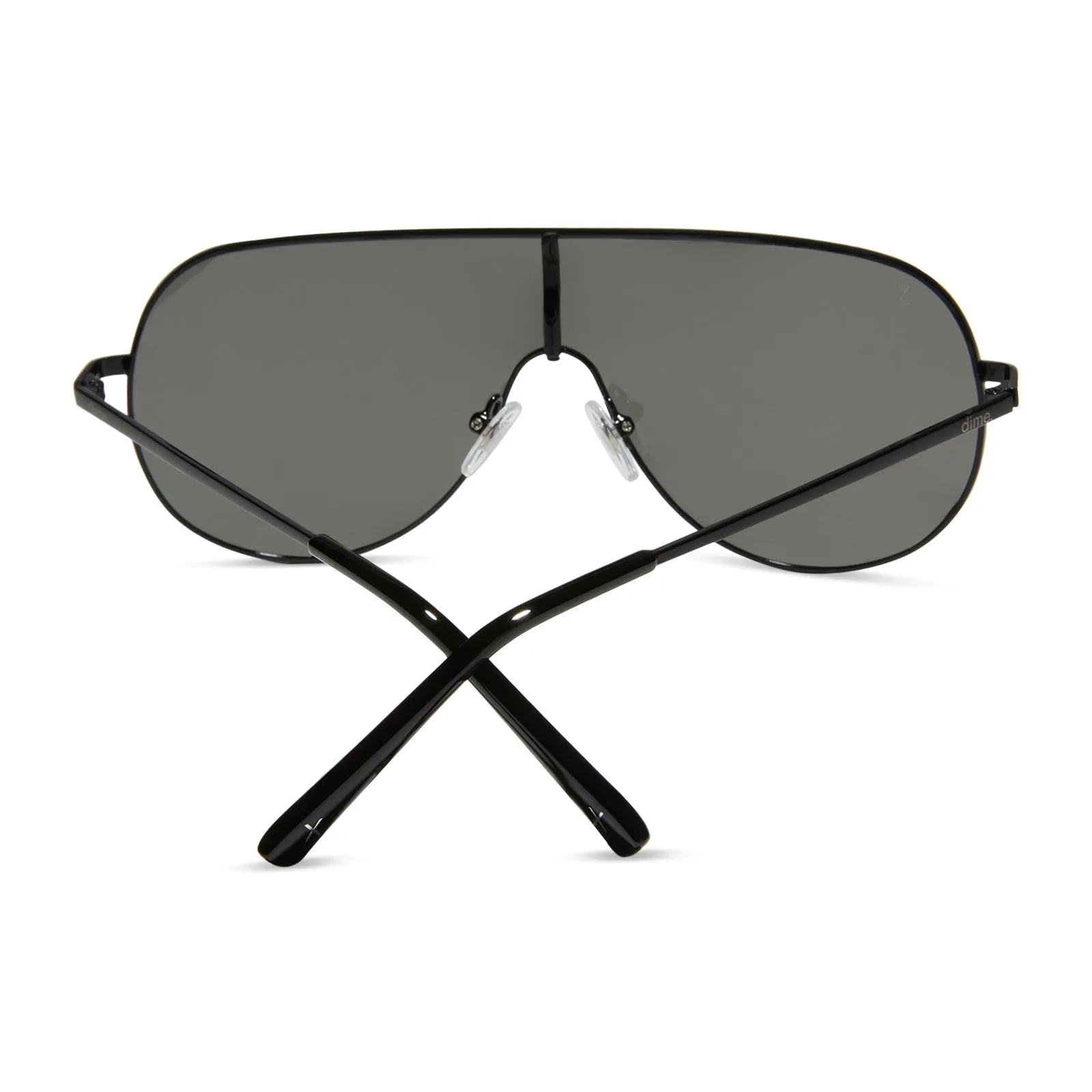 tarzana - black   grey w/silver flash polarized sunglasses