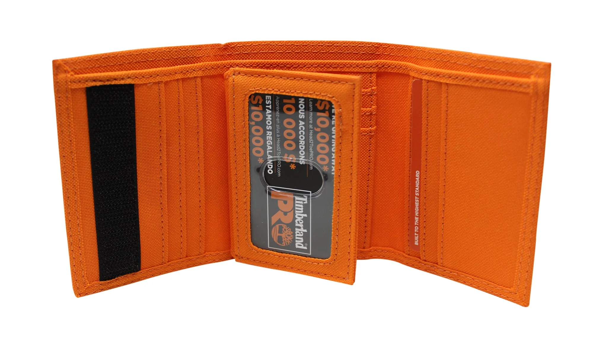 Timberland PRO Men's Cordura Nylon RFID Trifold Wallet