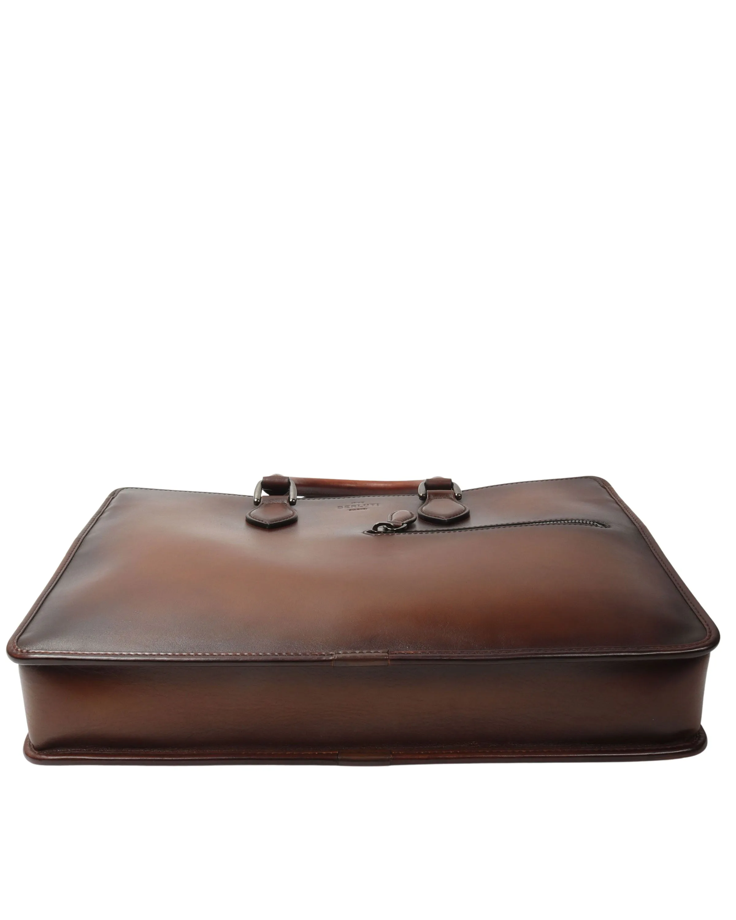 Un Jour Leather Briefcase