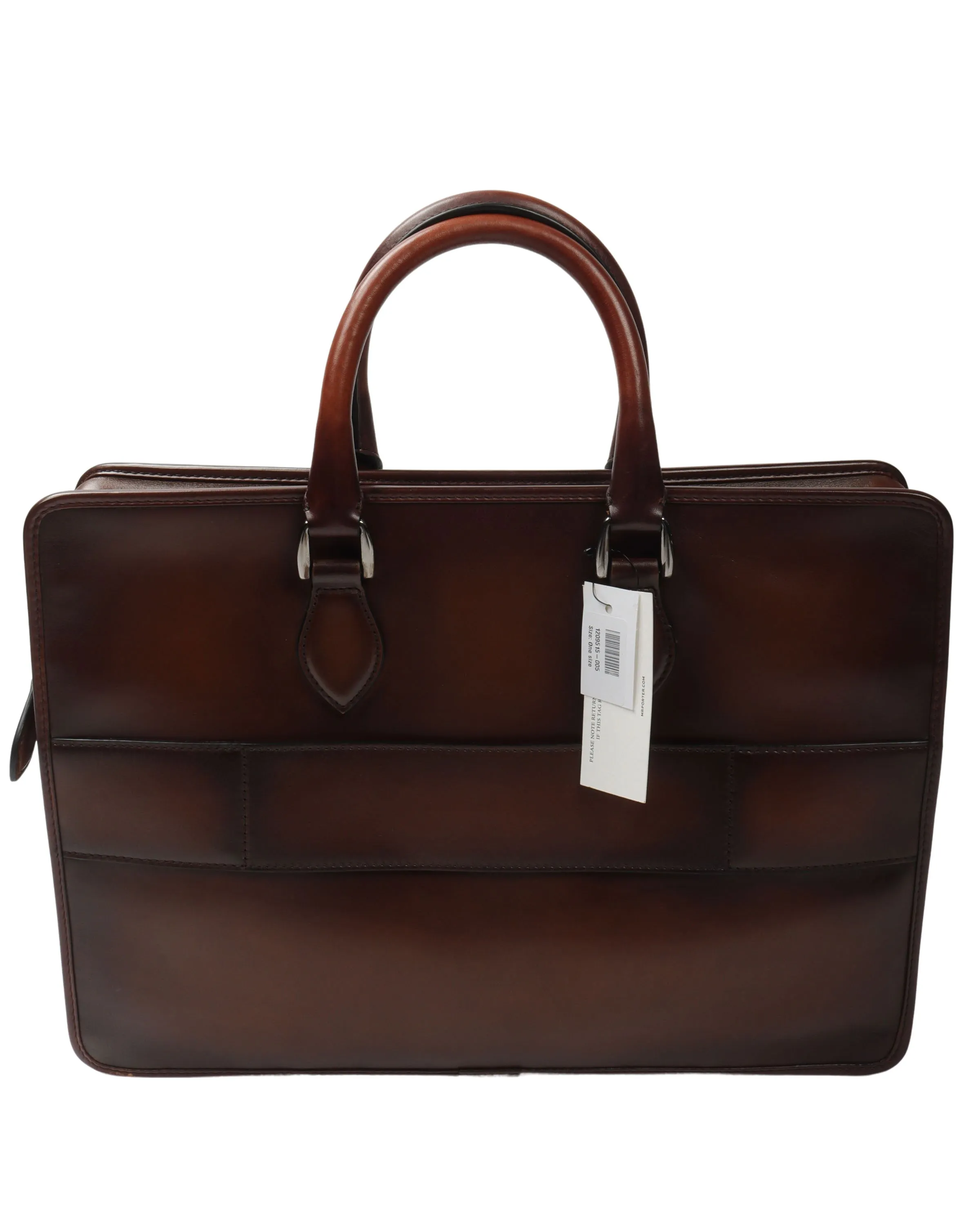 Un Jour Leather Briefcase