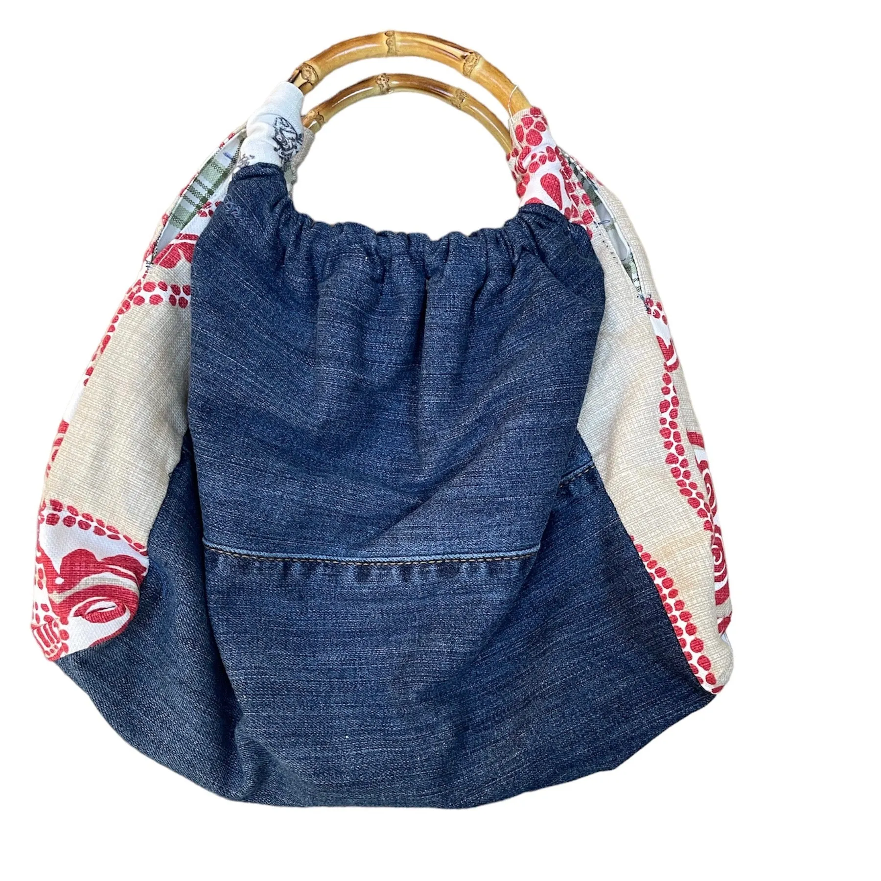 Upcycled Denim Handbag