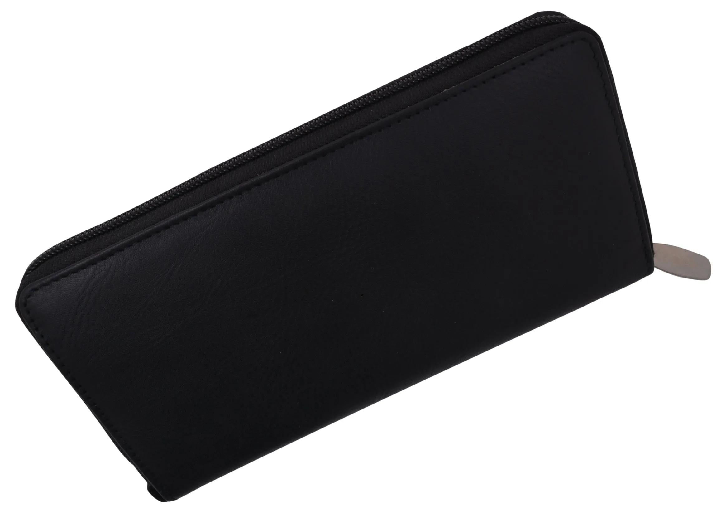 Women's Zip Around Wallet and Phone Clutch - Leather RFID Blocking with Card Holder Organizer